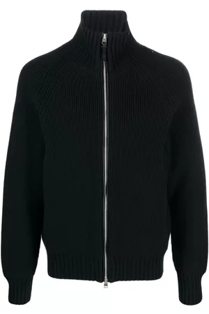 Tom Ford Heren Cardigans - Zip-up ribbed cardigan
