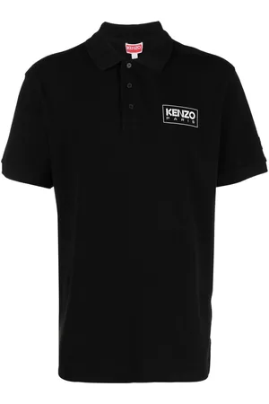 Kenzo Heren Poloshirts - Logo-print piqué polo shirt