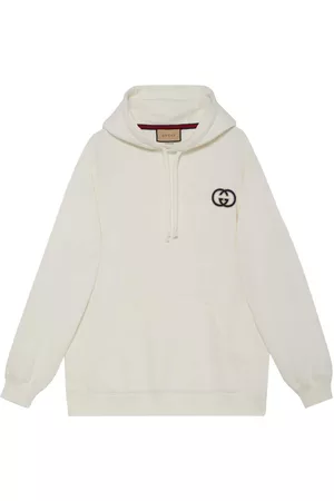 Gucci Dames Hoodies - Logo-print cotton hoodie