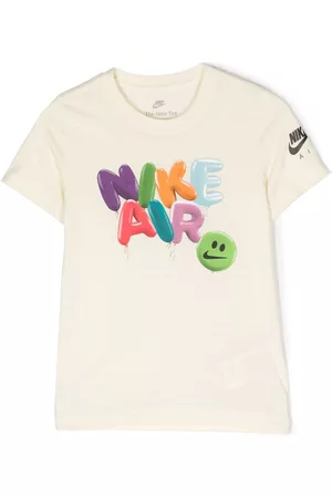 Nike Jongens T-shirts - Air Balloon logo-print T-shirt