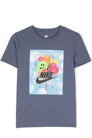 Nike Jongens T-shirts - Balloons logo-print T-shirt