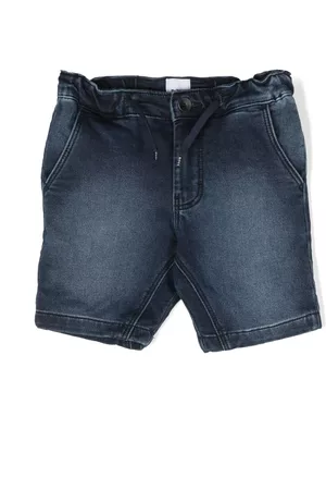 HUGO BOSS Meisjes Shorts - Drawstring denim shorts