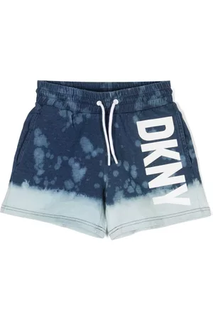 DKNY Shorts - Logo-print cotton shorts