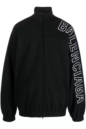 Balenciaga Heren Donsjassen - Logo-print track jacket
