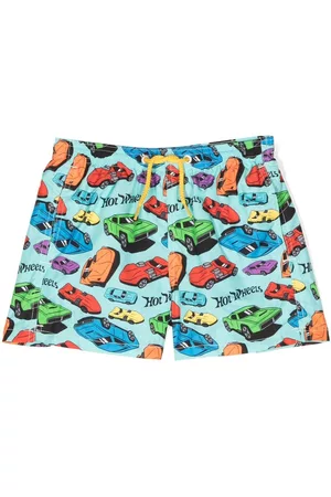 MC2 SAINT BARTH Shorts - Graphic-print swim shorts