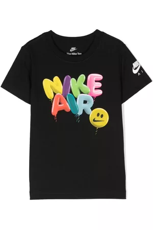 Nike Jongens Korte mouw - Logo-print short-sleeve T-shirt