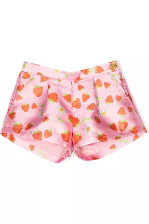 Angels Face Shorts - Strawberry-print shorts