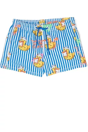 MC2 SAINT BARTH Shorts - Duck-print swim trunks