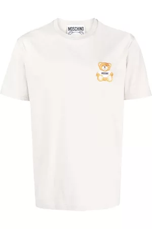 Moschino Heren Teddy vesten - Teddy Bear-motif cotton T-shirt