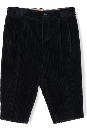 Gucci Jongens Chino's - Logo-patch cotton trousers