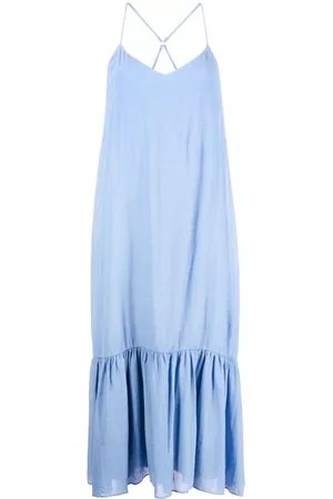 DKNY Dames Mouwloze jurken - Flared sleeveless dress