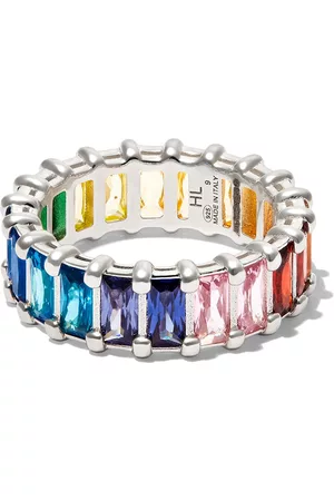 Hatton Labs Heren Ringen - Rainbow Crystal band ring