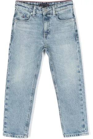 Tommy Hilfiger Jeans - Embroidered-logo denim jeans