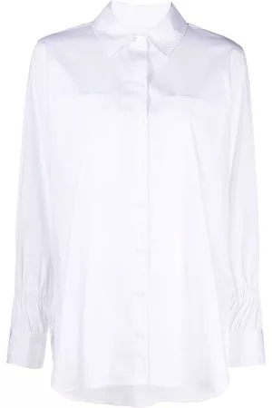 DKNY Dames Overhemden - Spread-collar button-up shirt