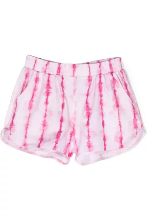 Le pandorine Meisjes Shorts - Tie-dye print shorts