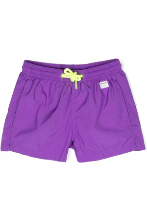 MC2 SAINT BARTH Shorts - X Pantone drawstring-waist swim shorts