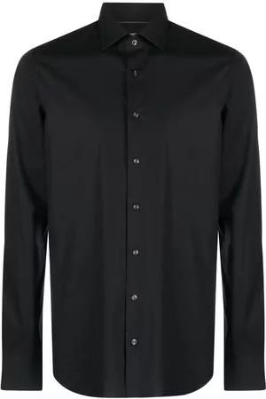 Michael Kors Heren Lange Mouwen Poloshirts - Long-sleeve cotton shirt