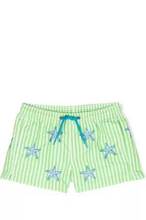 MC2 SAINT BARTH Shorts - Starfish-print swim trunks