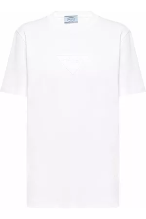 Prada Dames Overhemden - Interlock short-sleeved T-shirt