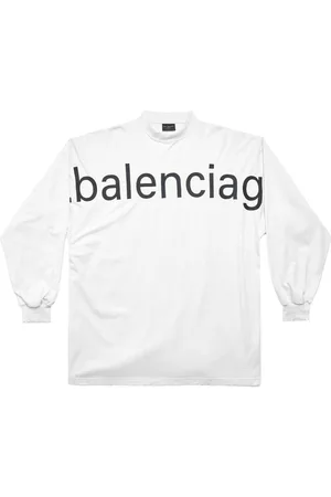 Balenciaga Lange mouw - Logo-print long-sleeve T-shirt