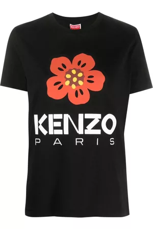 Kenzo Dames Geprinte Overhemden - Boke Flower cotton T-shirt