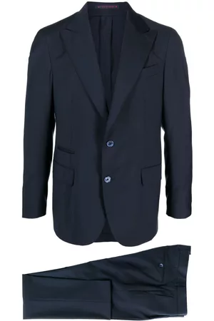 Bagnoli Heren Pakken - Peak-lapels single-breasted suit