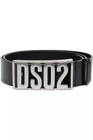 Dsquared2 Heren Riemen - Logo-buckle leather belt