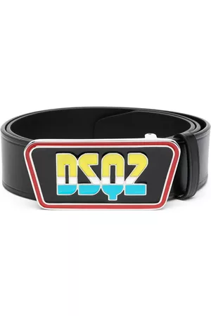 Dsquared2 Heren Riemen - Logo-buckle leather belt