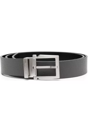 Salvatore Ferragamo Heren Riemen - Buckle-fastening leather belt