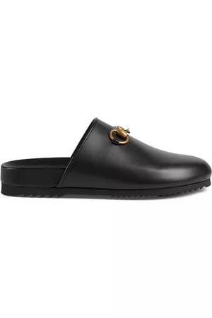 Gucci Dames Slippers - Horsebit leather slippers