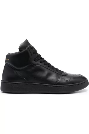 Officine creative Heren Tops - Mower high-top leather sneakers