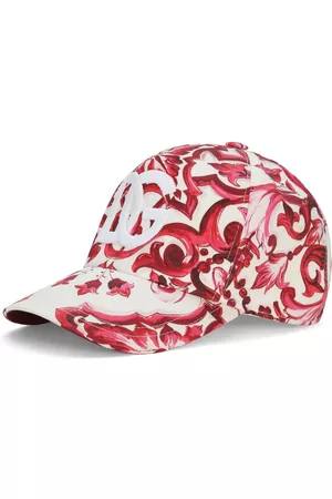 Dolce & Gabbana Meisjes Petten - Majolica-print baseball cap