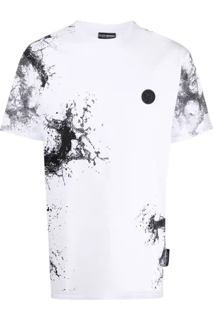 Philipp Plein Heren T-shirts - SS Splash Extreme cotton T-shirt