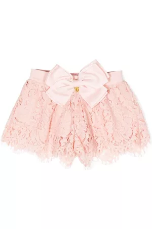 Angels Face Meisjes Shorts - Dorothy Lace bow-detail shorts