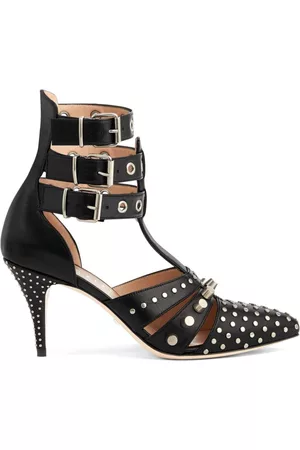 Gucci Dames Pumps - Studded 75mm leather pumps