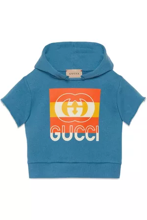 Gucci Sweaters - Logo-print cotton sweatshirt