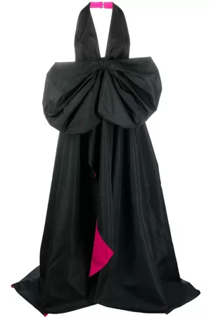 Pinko Dames Feestjurken - Bow-detailing halterneck dress