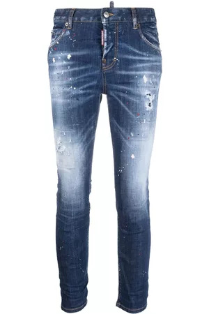 Dsquared2 Dames Skinny - Bleached skinny jeans