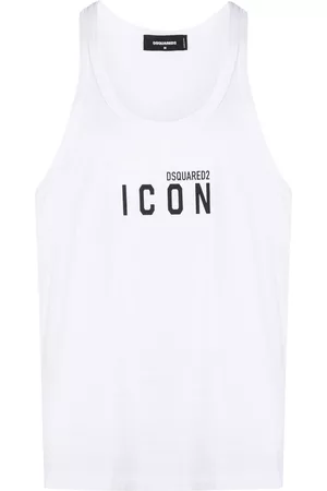 Dsquared2 Heren Tops - Icon-print cotton tank top