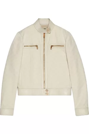 Gucci Dames Korte jassen - GG canvas zip-up jacket
