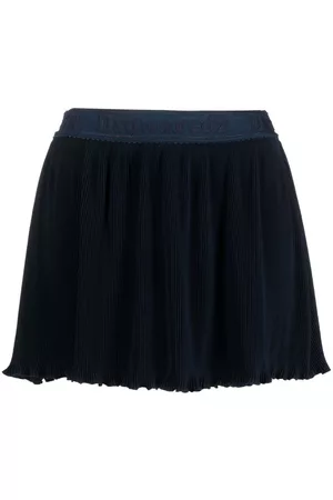 Dsquared2 Dames Plooirokken - Plissé logo-waistband skirt
