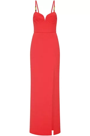 Rebecca Vallance Dames Feestjurken - Piero chain-link detail gown dress
