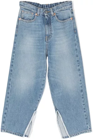 Maison Margiela Wijde Jeans - Wide-leg ripped jeans