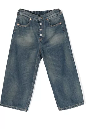 Maison Margiela Wijde Jeans - Wide-leg cotton jeans