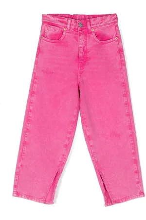 Maison Margiela Wijde Jeans - Logo-patch wide-leg jeans