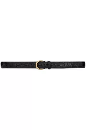 Saint Laurent Dames Riemen - Buckled leather belt