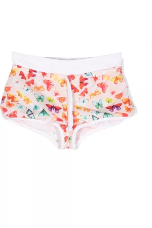 MC2 SAINT BARTH Meisjes Shorts - Butterfly-print track shorts