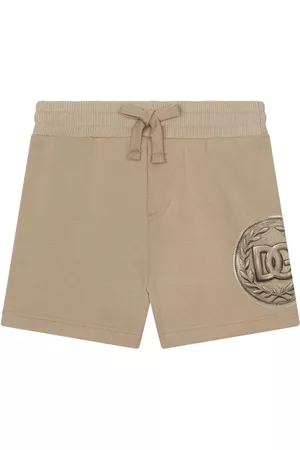 Dolce & Gabbana Shorts - Coin-print cotton shorts