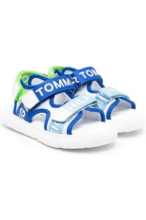 Tommy Hilfiger Sandalen - Logo-print touch-strap sandals