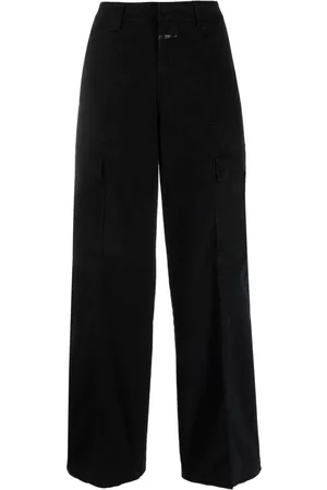 Closed Dames Cargo's - Wide-leg cargo trousers